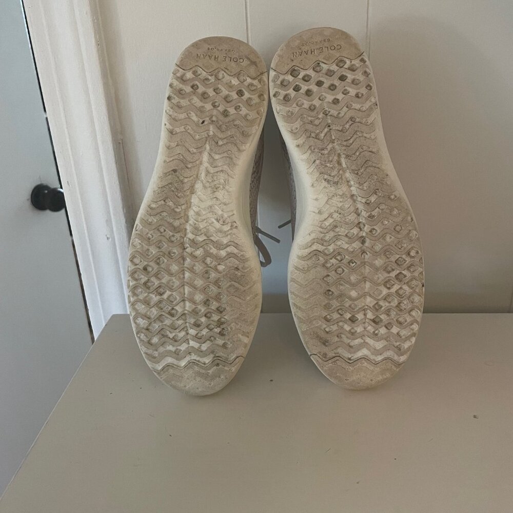 Cole Haan python print blue GrandPro sneaker sz 9B - image 3